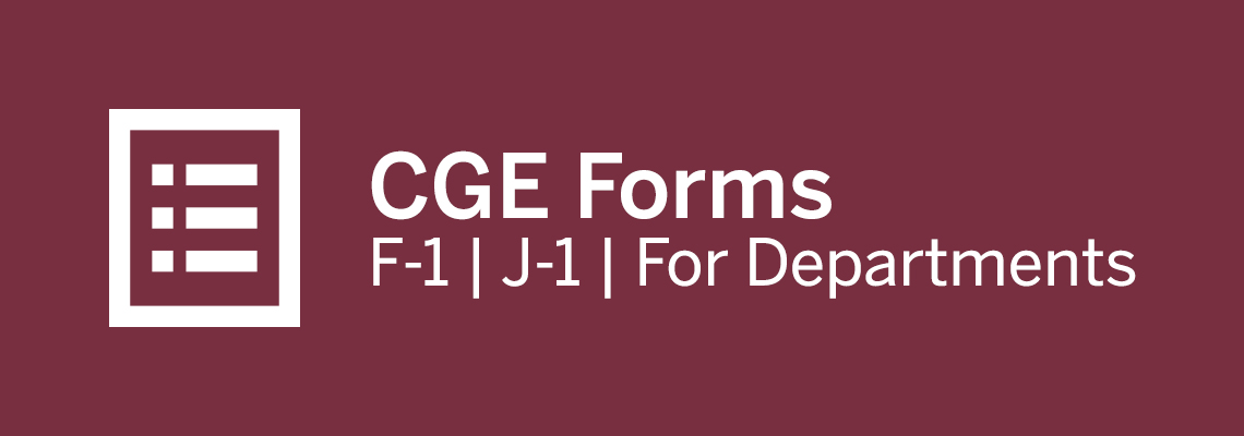 CGE Forms
